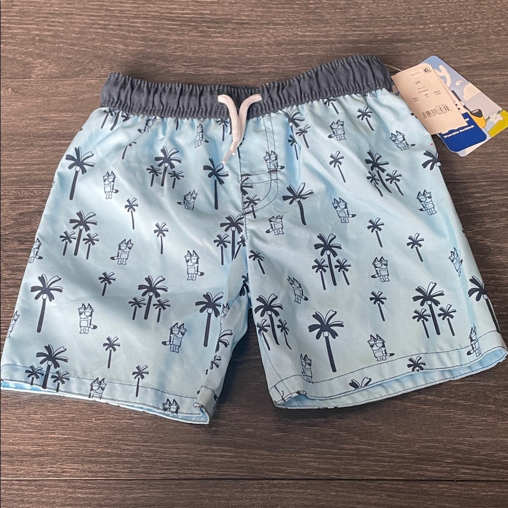 Bluey Kids Boardshorts 5T